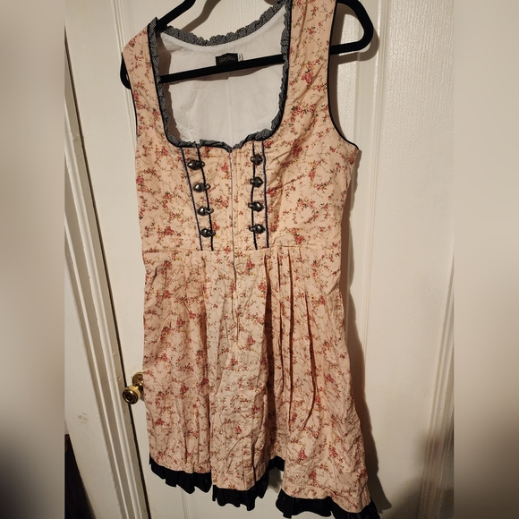 Glory Star Size L Pink Floral Dress - Picture 2 of 7